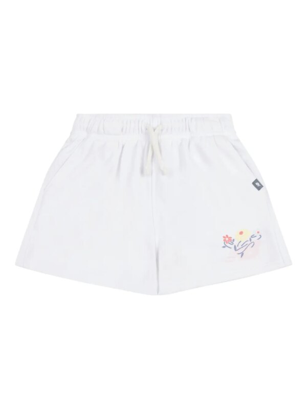 New Balance Kids short de sport à logo imprimé - Blanc