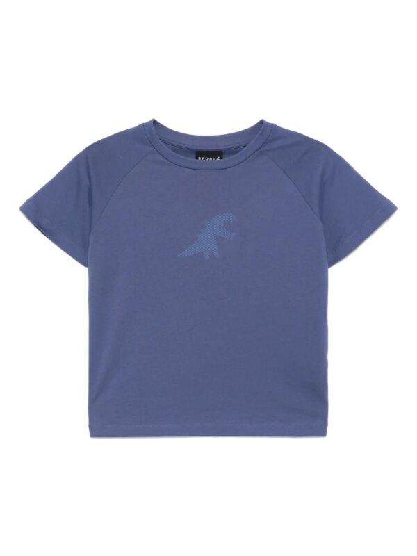 SPORT b. by agnès b. t-shirt à imprimé graphique - Bleu