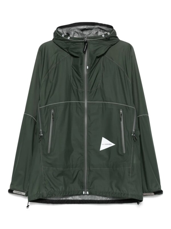 and Wander veste en tissu anti-déchirure - Vert