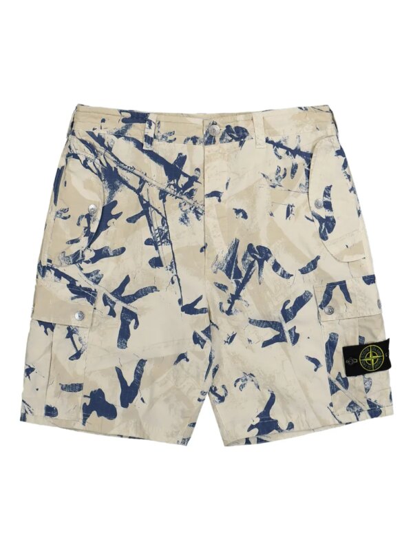 Stone Island short chino droit - Tons neutres