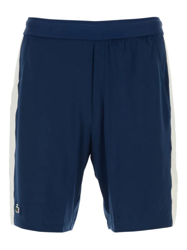 Lacoste x Daniil Medvedev short en jersey - Bleu