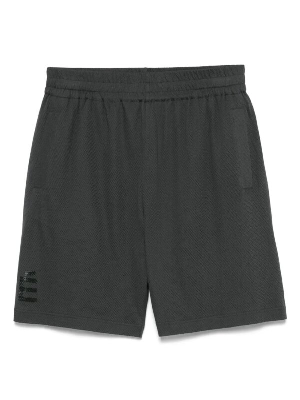 Études Studio short à logo imprimé - Gris