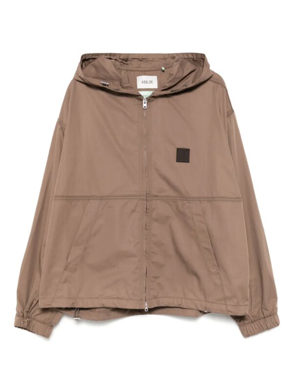AGOLDE coupe-vent Harrier - Marron