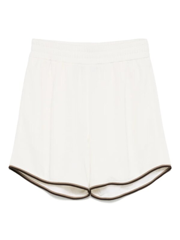 FENDI short de sport à motif FF en jacquard - Blanc
