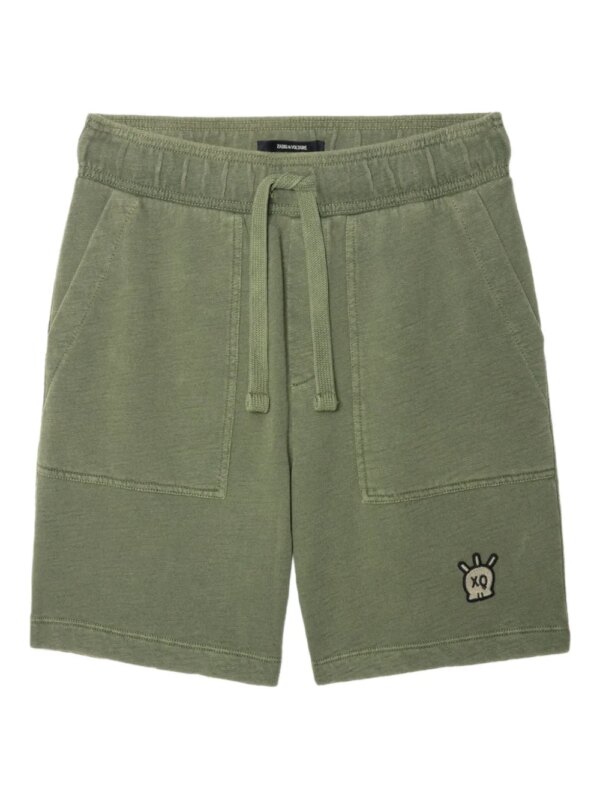Zadig&Voltaire short Pablo Slub - Vert