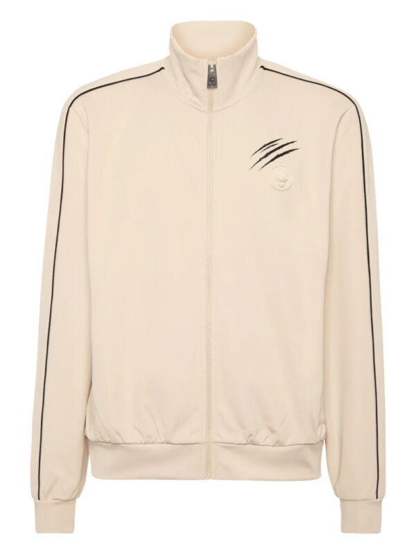 Plein Sport veste de sport à fermeture zippée - Tons neutres