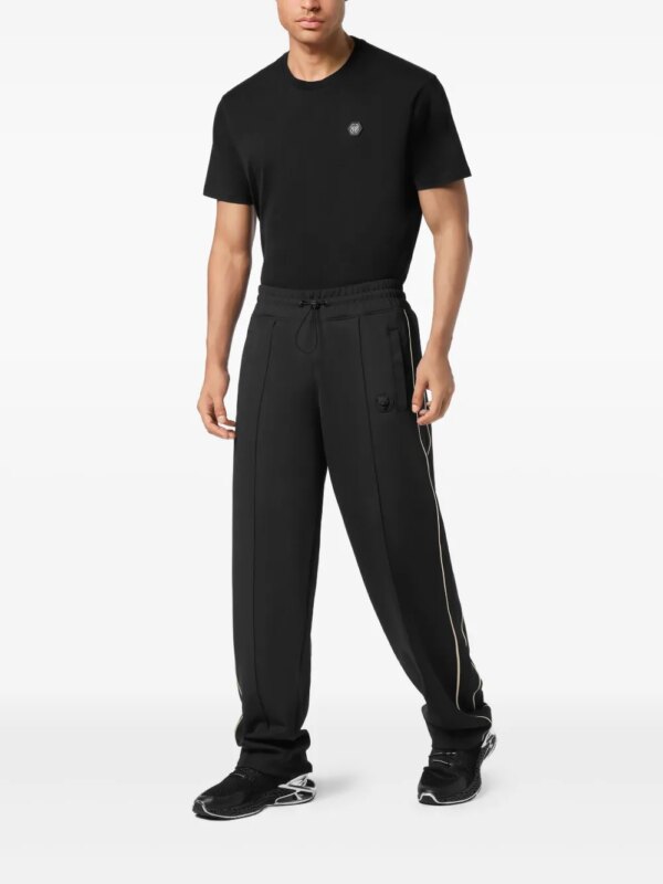 Plein Sport Trainingsbroek met logopatch - Zwart