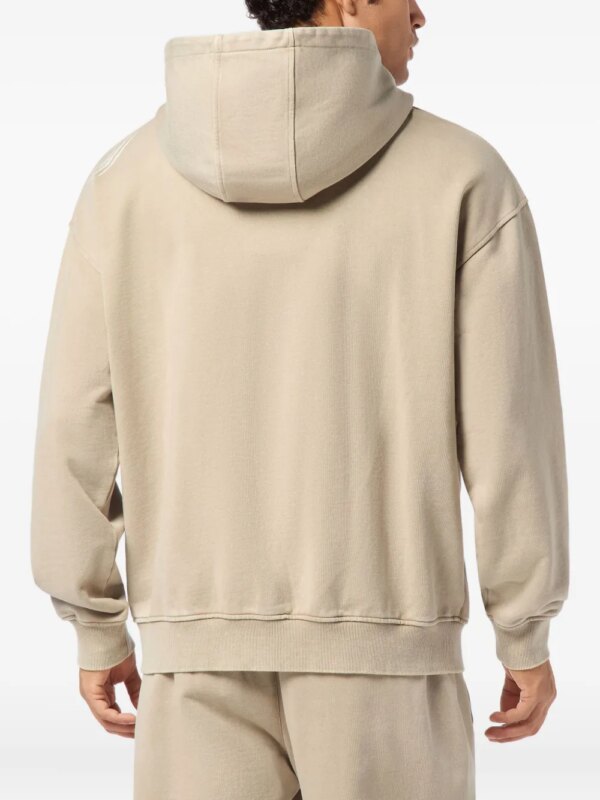 Plein Sport Hoodie met grafische print - Beige