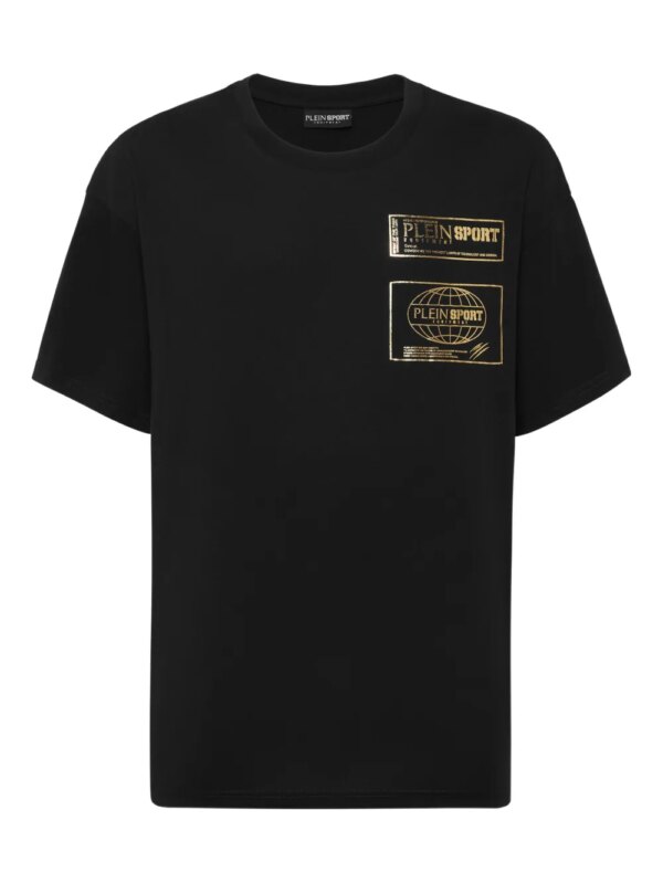 Plein Sport t-shirt en coton - Noir