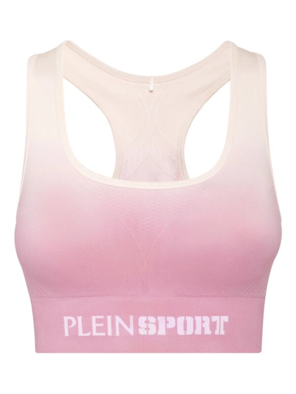 Plein Sport brassière de sport à effet dégradé - Rose