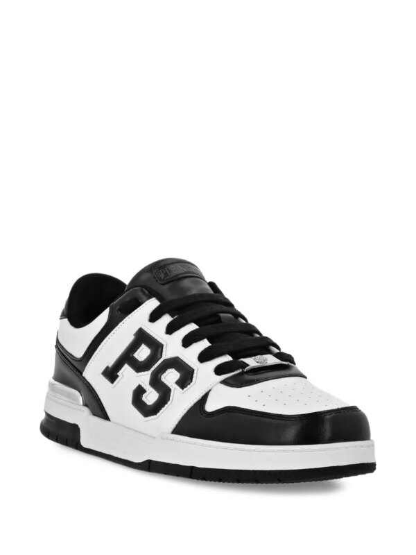 Plein Sport Sneakers verfraaid met logo - Wit