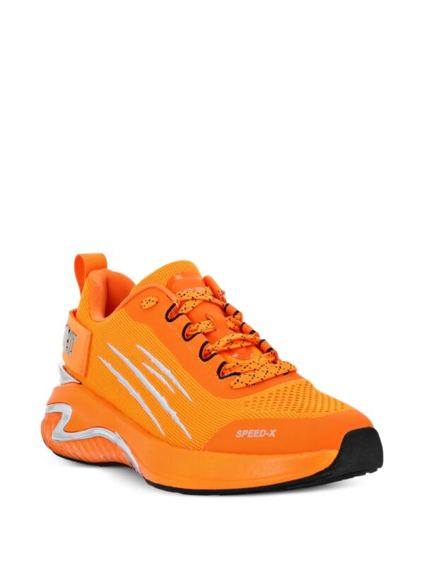 Plein Sport Sneakers verfraaid met logo - Oranje