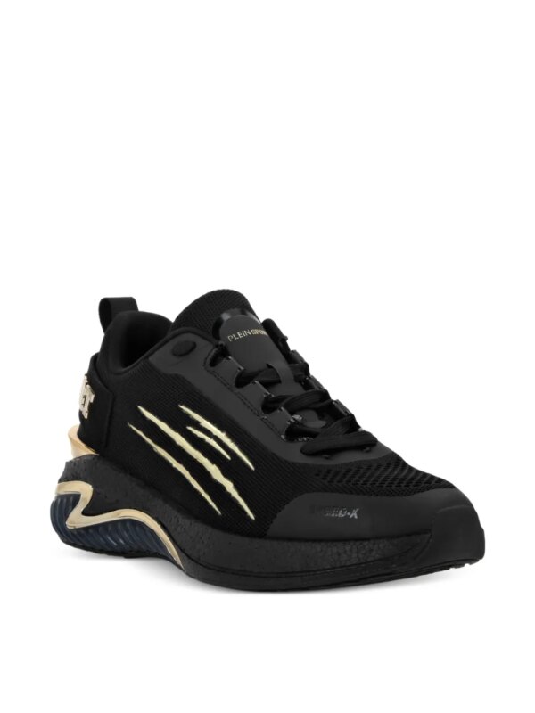 Plein Sport Speed-X mesh sneakers - Zwart