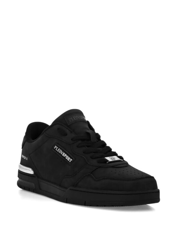 Plein Sport Suède sneakers - Zwart