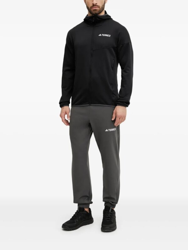 adidas veste zippée à capuche - Noir