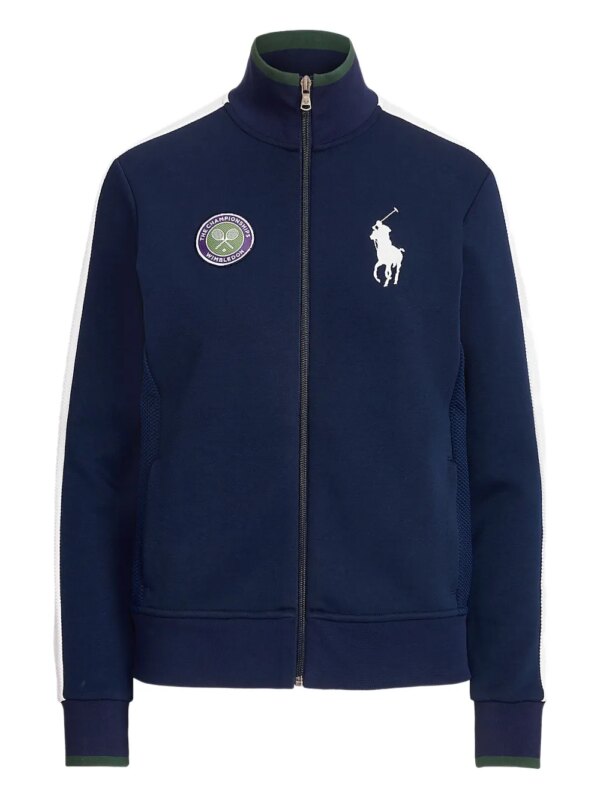 Polo Ralph Lauren veste de sport à fermeture zippée - Bleu
