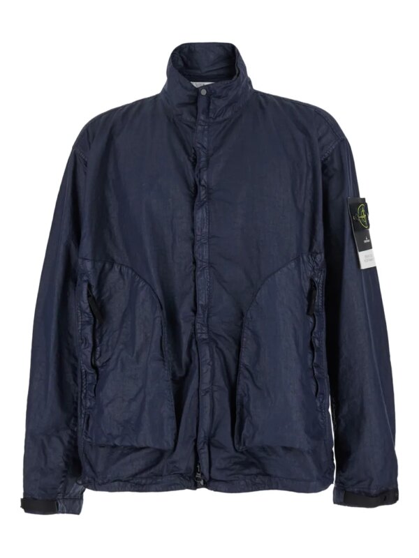 Stone Island veste à motif Compass - Bleu