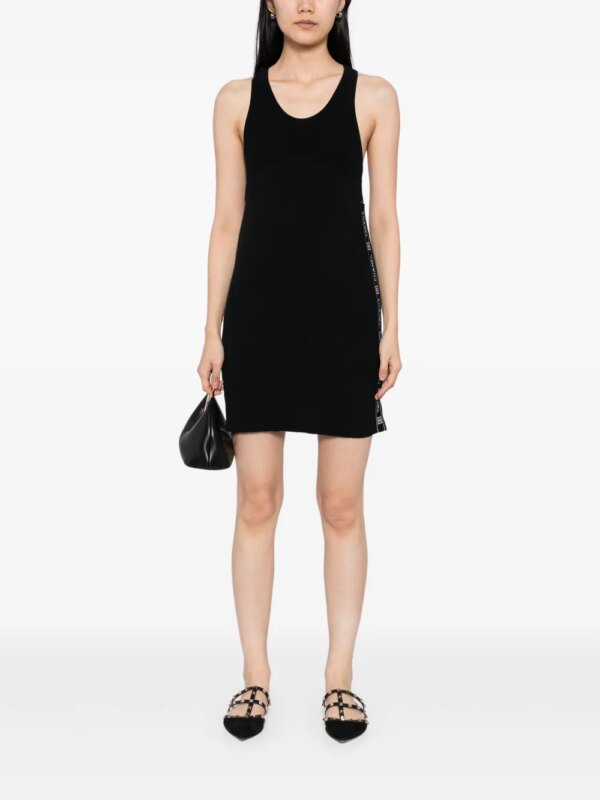 CHANEL Pre-Owned 2004 Sport Line mouwloze jurk - Zwart