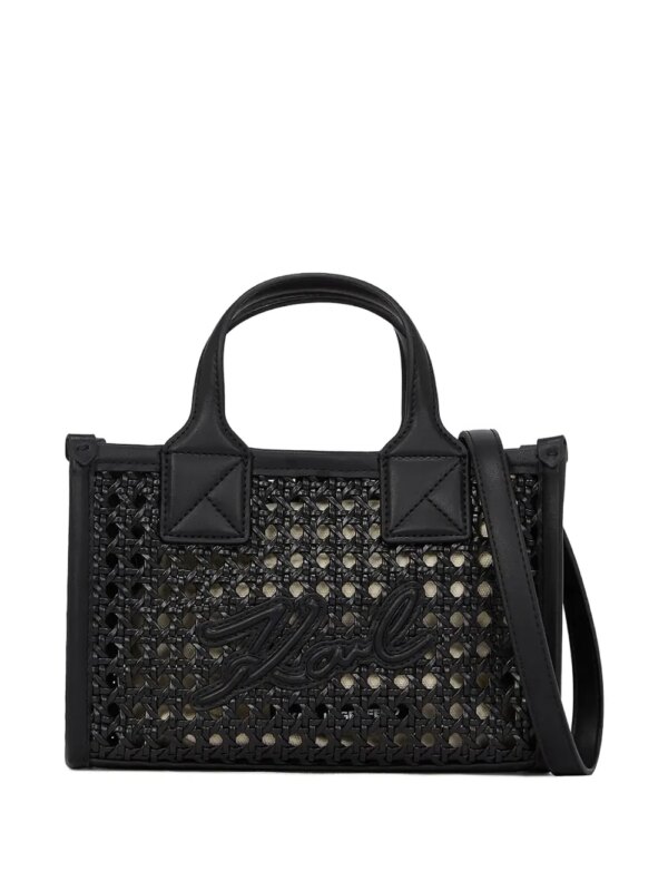 Karl Lagerfeld K/Skuare kleine shopper - Zwart
