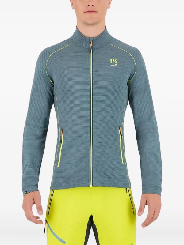 KARPOS veste zippée à col montant - Bleu