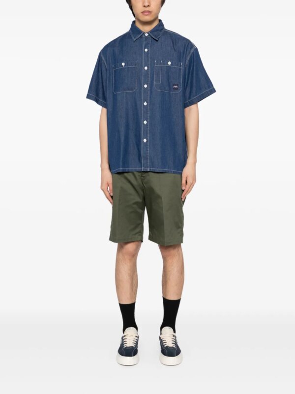 SPORT b. by agnès b. Chambray overhemd - Blauw