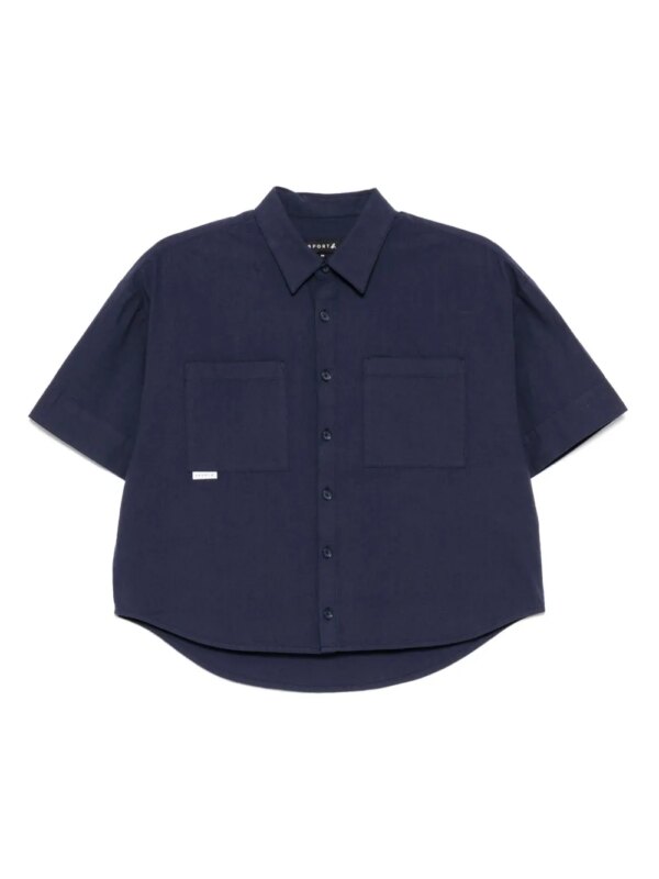 SPORT b. by agnès b. chemise en popeline - Bleu