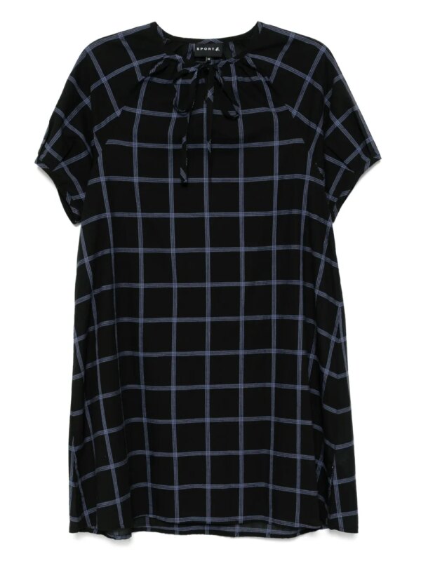 SPORT b. by agnès b. robe à manches bouffantes - Noir