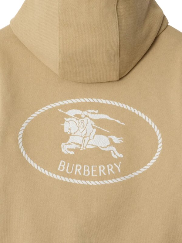 Burberry Katoenen hoodie - Beige