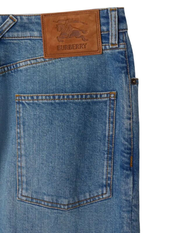 Burberry Midi-spijkerrok - Blauw