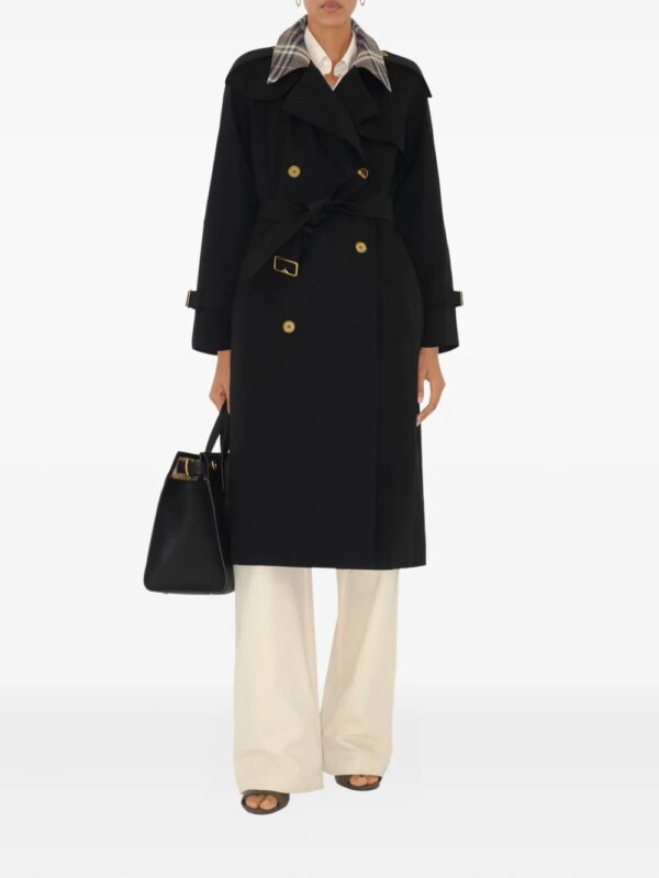 Burberry Castleford trenchcoat - Zwart
