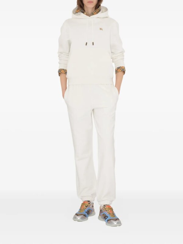 Burberry EKD katoenen hoodie - Wit