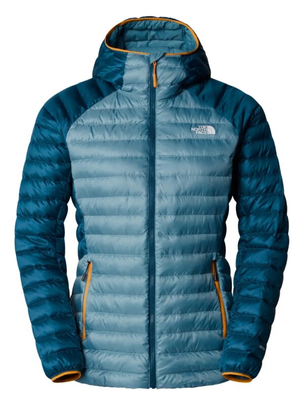 The North Face veste zippée à logo imprimé - Bleu