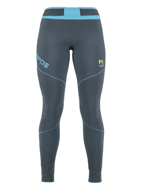 KARPOS legging à logo imprimé - Bleu