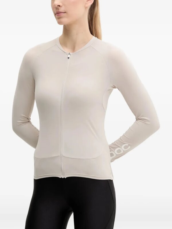 POC zip long-sleeve performance top - Tons neutres