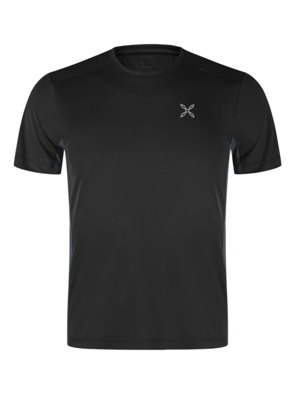 Monture t-shirt à logo imprimé - Noir