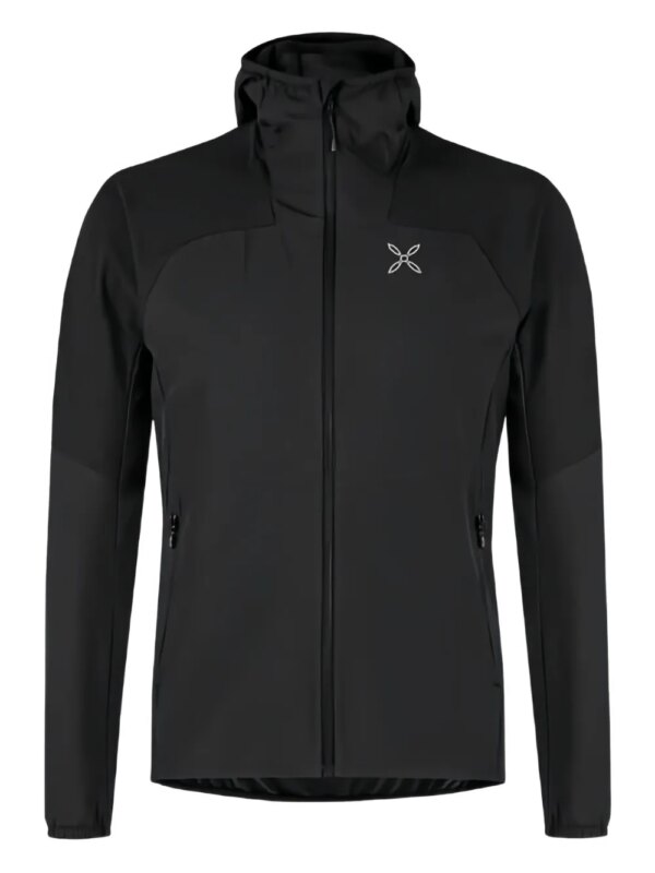 Monture veste polaire à capuche - Noir