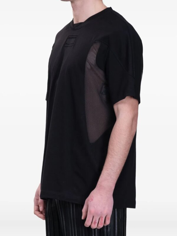 Helmut Lang Lang Sport Seam T-shirt - Zwart