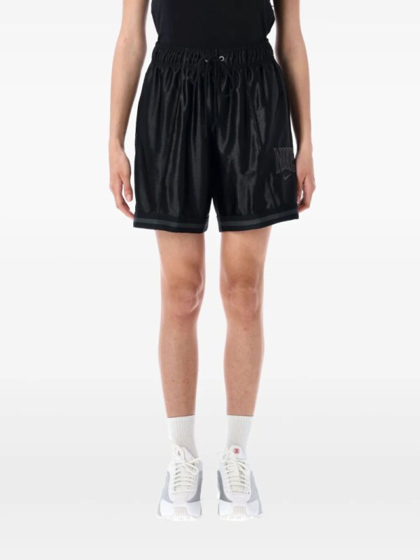 Nike short à logo brodé - Noir
