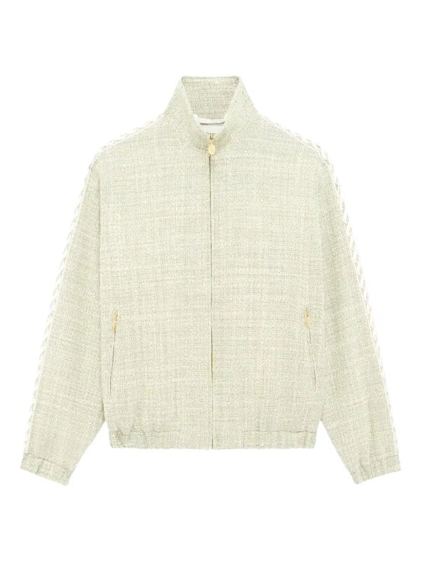 Drôle De Monsieur veste de sport en coton mélangé - Vert