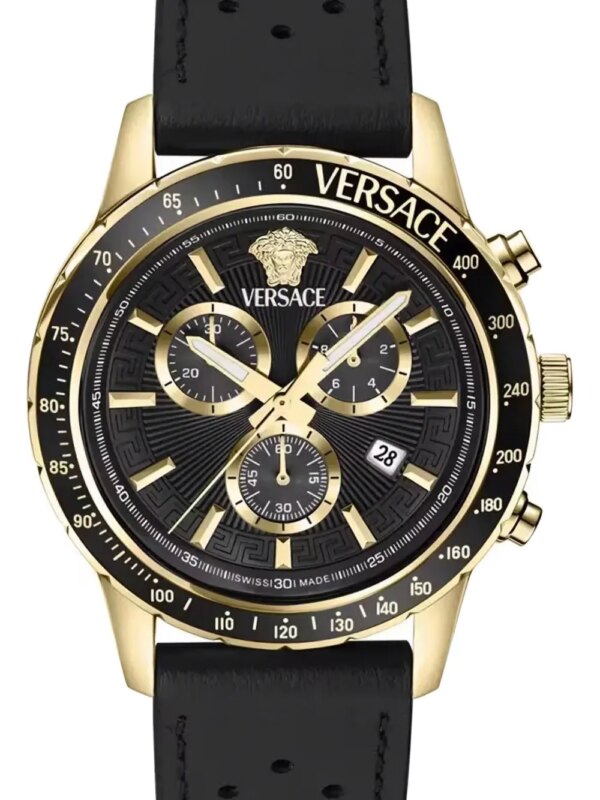 Versace Sport Chrono 44 mm - Zwart