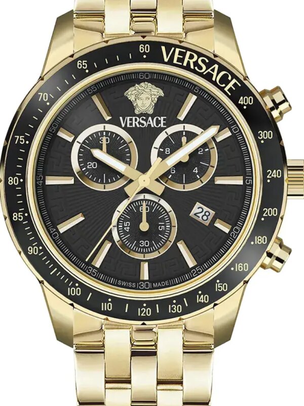 Versace Sport Chrono 44 mm - Zwart