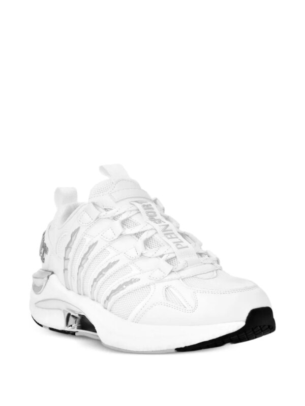 Plein Sport Sneakers met metallic detail - Wit