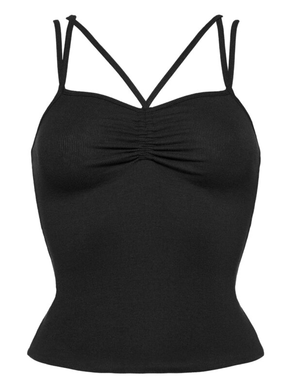 ERES débardeur Nadia à design nervuré - Noir