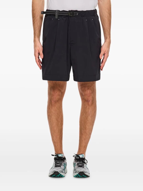 and Wander short à taille ceinturée - Noir