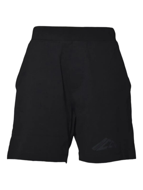DSQUARED2 short de bain à logo - Noir