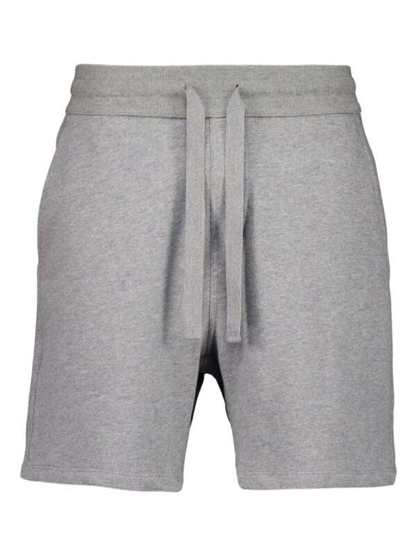 Majestic Filatures short à plaque logo - Gris