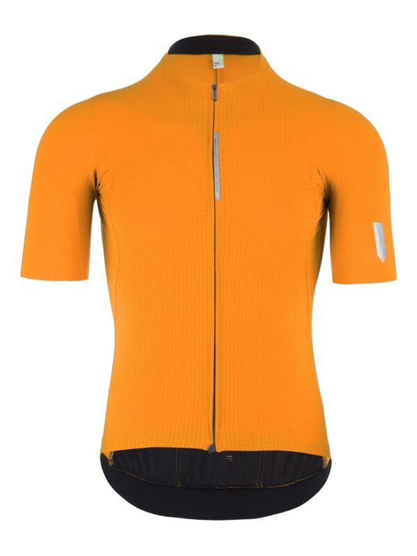 Q36.5 gilet de cyclisme zippé à manches courtes - Orange