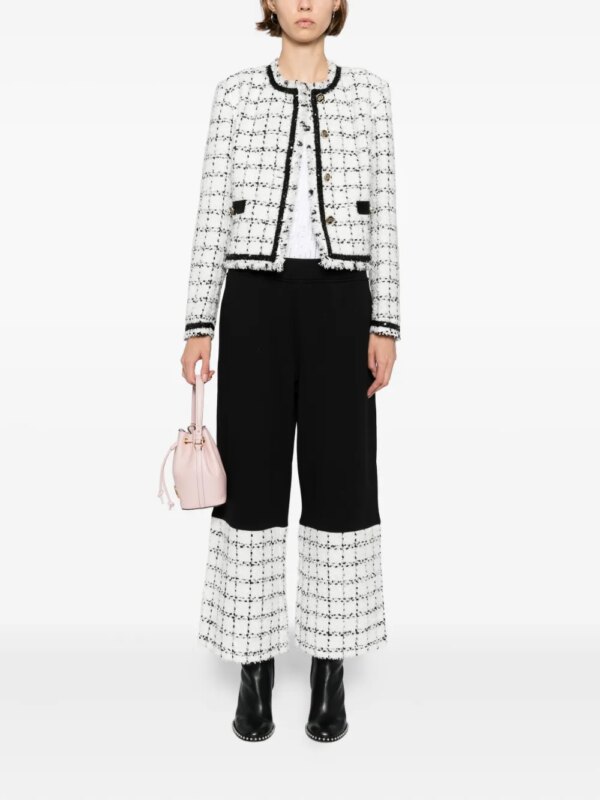 Karl Lagerfeld Bouclé joggingbroek - Zwart