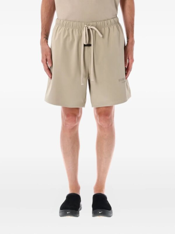 FEAR OF GOD ESSENTIALS short de sport à lien de resserrage - Tons neutres