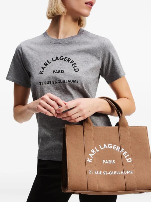 Karl Lagerfeld Medium Rue St-Guillaume shopper - Bruin
